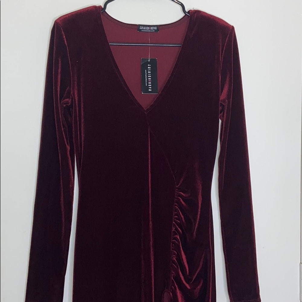 Jessica Rabbit Velvet Dress